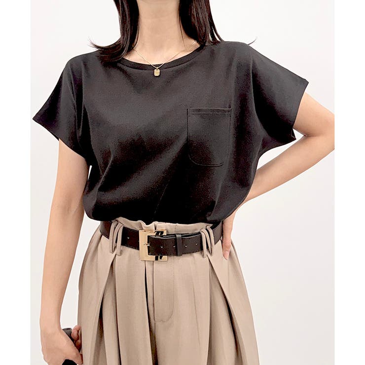 【2026SS新作】さらさら天竺ポケ付ドルマンT | CLOTHY | 詳細画像2 