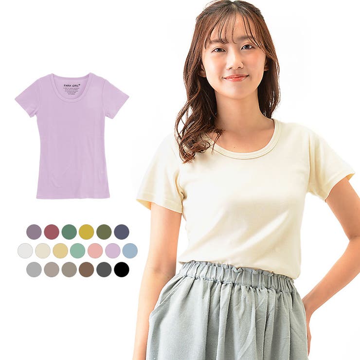■TCスムース■半袖クルーネックTシャツ | CLOTHY | 詳細画像1 