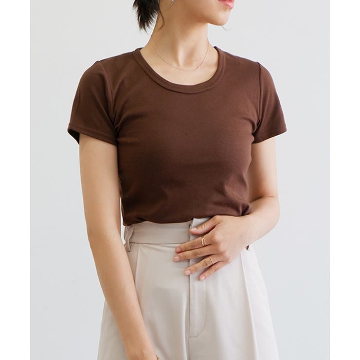 スムース】半袖クルーネックTシャツ[品番：LOSW0000098]｜CLOTHY