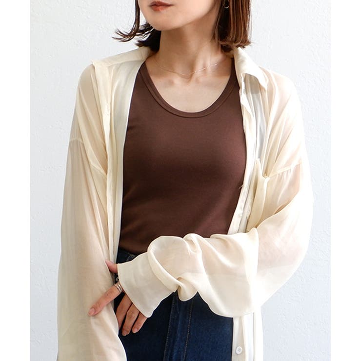 【スムース】ベーシックタンクトップ | CLOTHY | 詳細画像41 