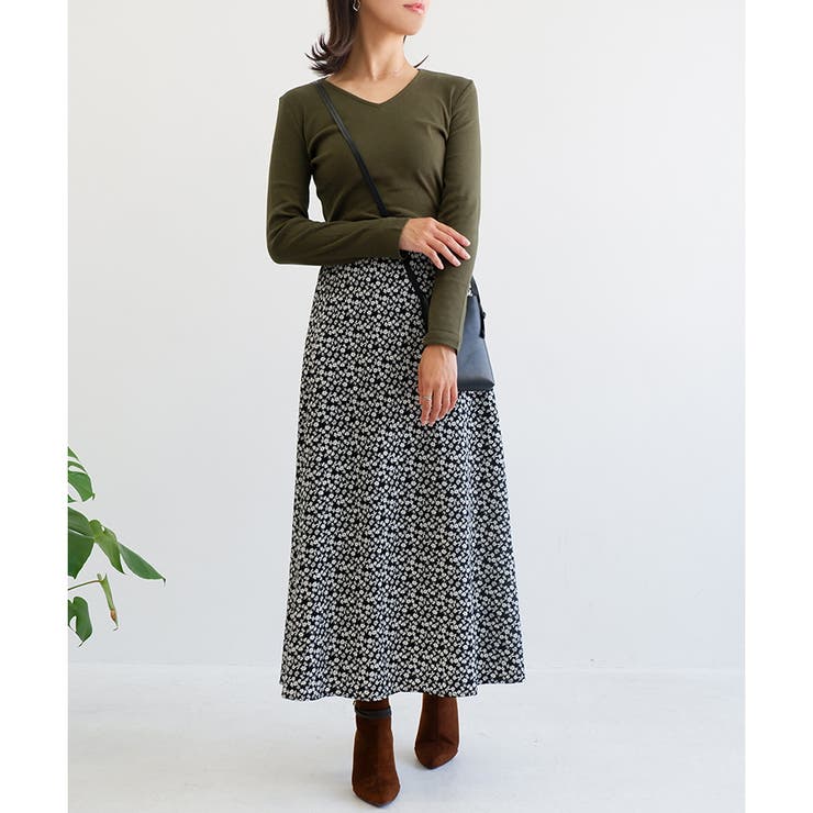 【コットン100％】長袖VネックTシャツ | CLOTHY | 詳細画像42 