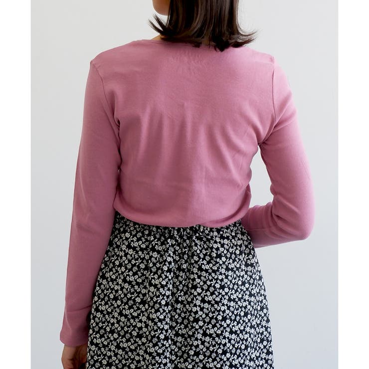 【コットン100％】長袖VネックTシャツ | CLOTHY | 詳細画像57 