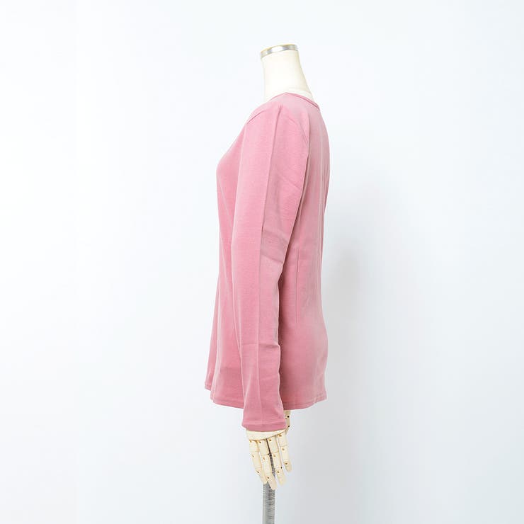 【コットン100％】長袖VネックTシャツ | CLOTHY | 詳細画像65 
