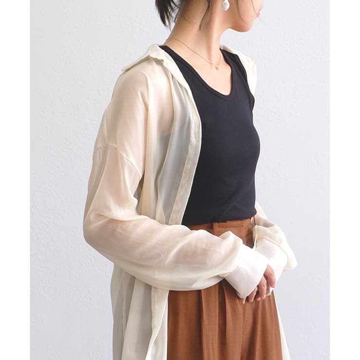 Clu(クルー) 100%コットン ドロワー drawer購入 タンクトップ
