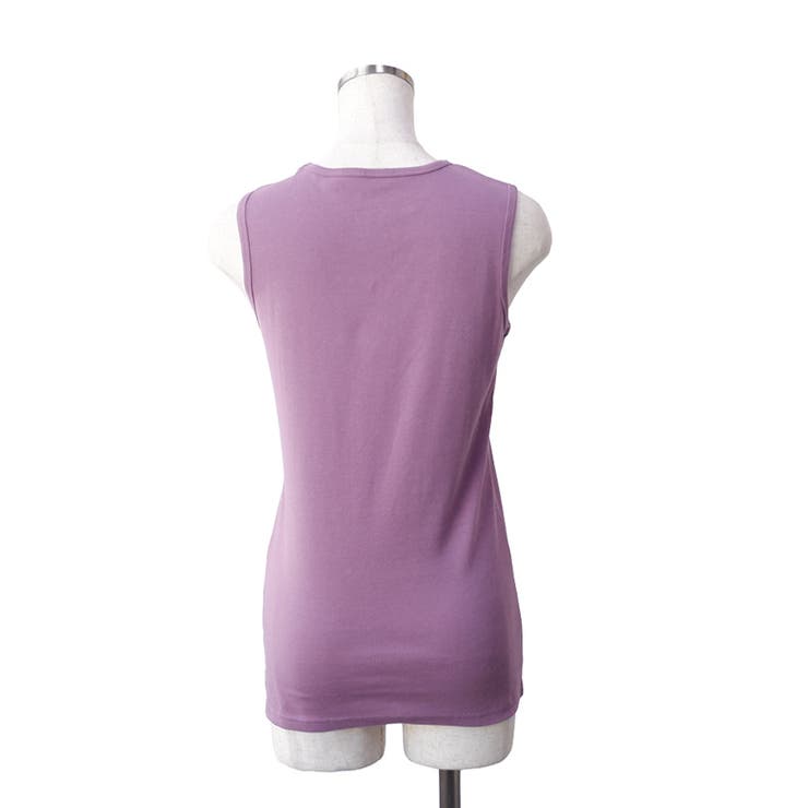 【コットン100％】Vネックタンクトップ | CLOTHY | 詳細画像17 