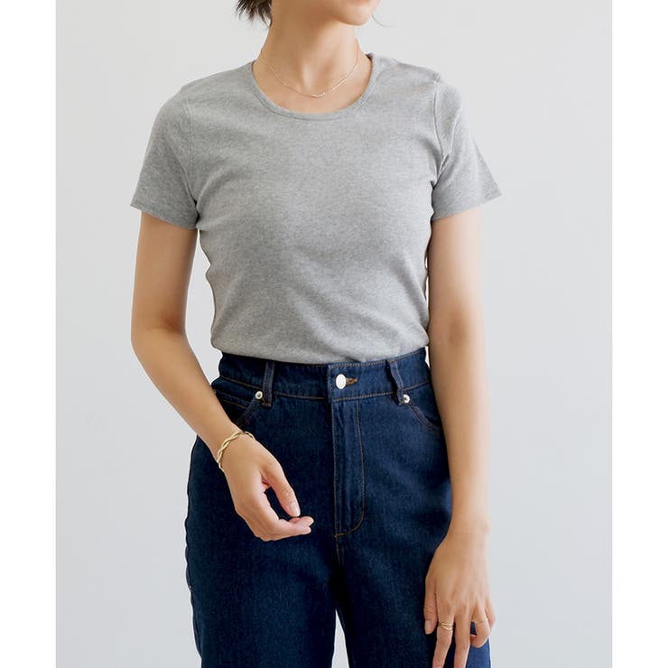 【コットン100％】半袖クルーネックTシャツ | CLOTHY | 詳細画像34 