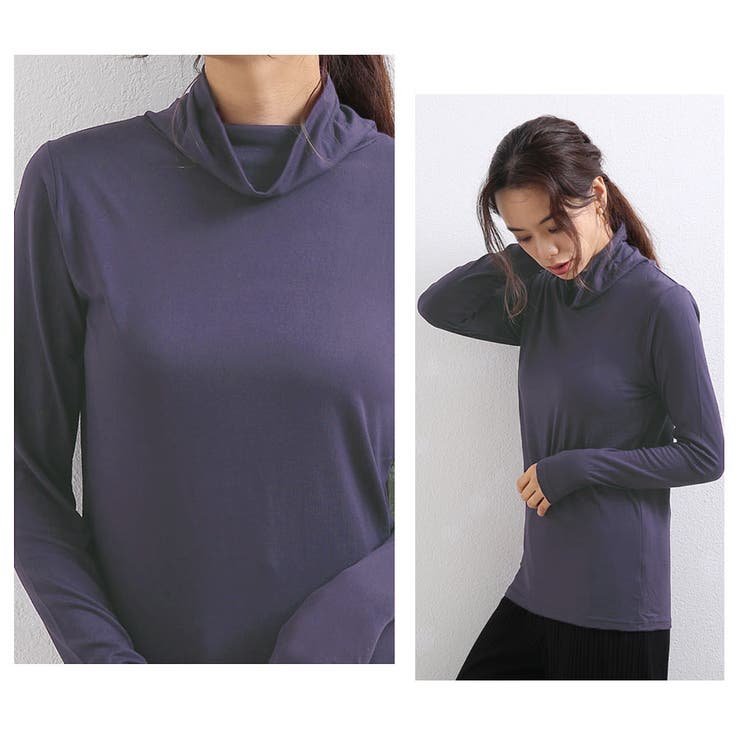 【プラズマヒート】タートルネックヒートインナー | CLOTHY | 詳細画像20 