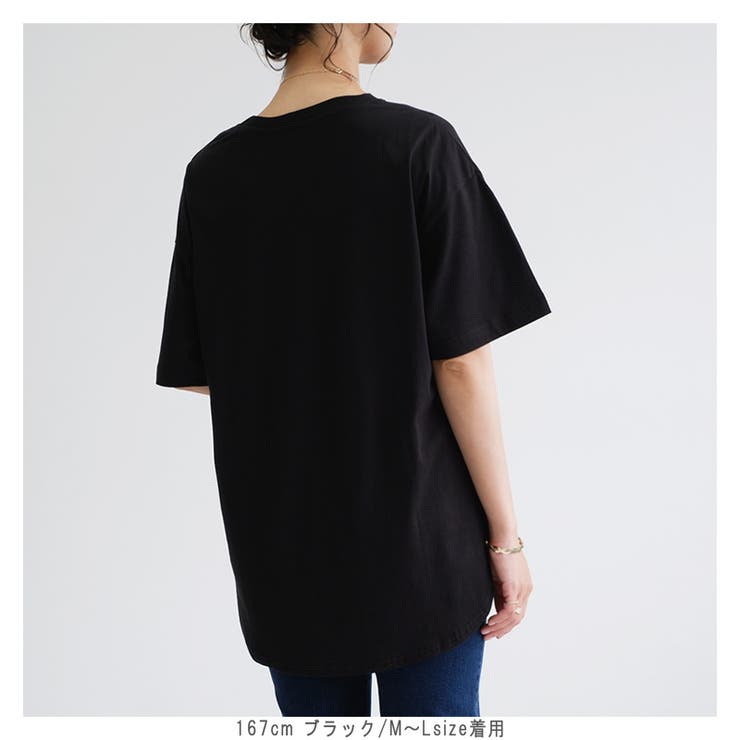 New テールカット半袖big無地tシャツ 品番 Losw Clothy クロシィ のレディースファッション通販 Shoplist ショップリスト
