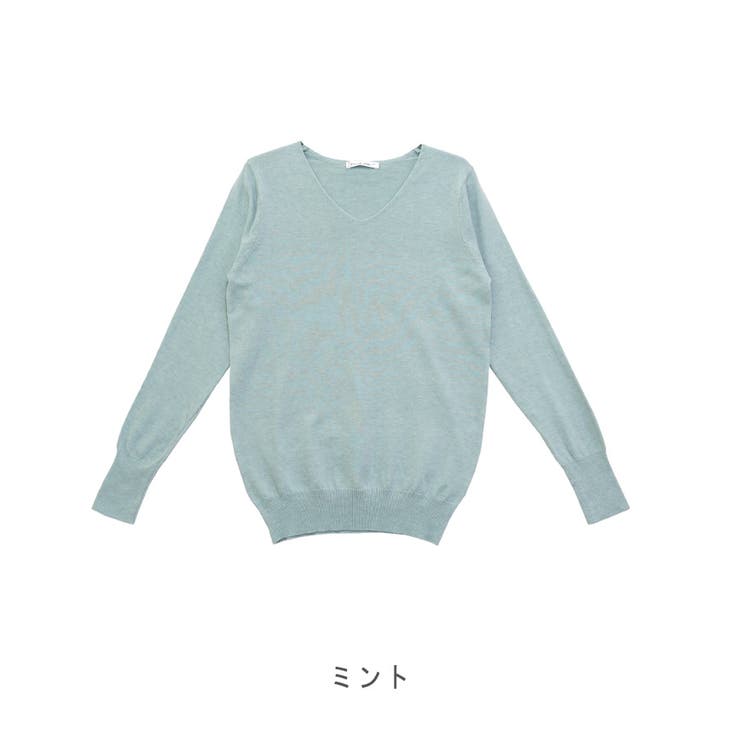 【もちもちニット】Vネックニット | CLOTHY | 詳細画像10 