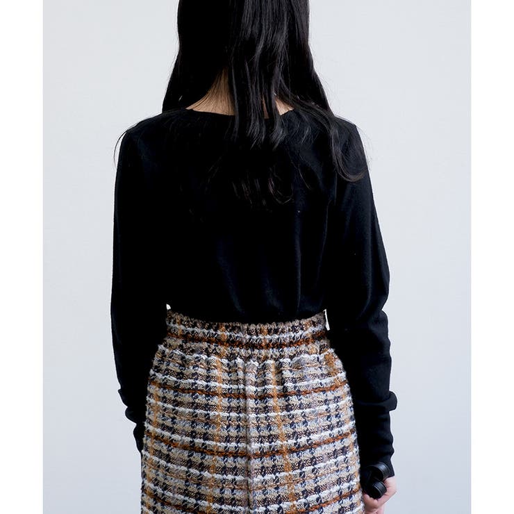 【もちもちニット】Vネックニット | CLOTHY | 詳細画像14 