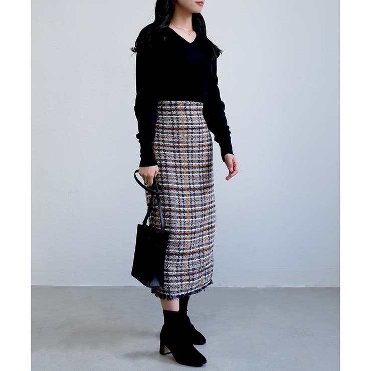 【もちもちニット】Vネックニット | CLOTHY | 詳細画像15 