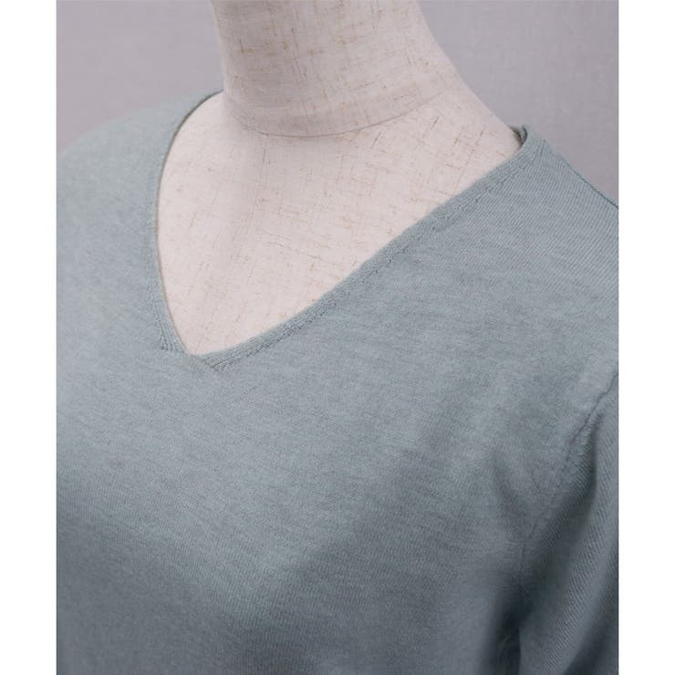 【もちもちニット】Vネックニット | CLOTHY | 詳細画像5 