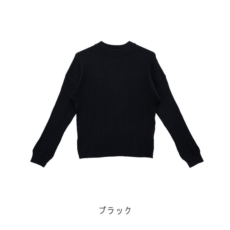 【もちもちニット】ワイドリブボリューム袖ニット[品番：LOSW0008803]｜CLOTHY（クロシィ）のレディースファッション通販｜SHOPLIST（ショップリスト）