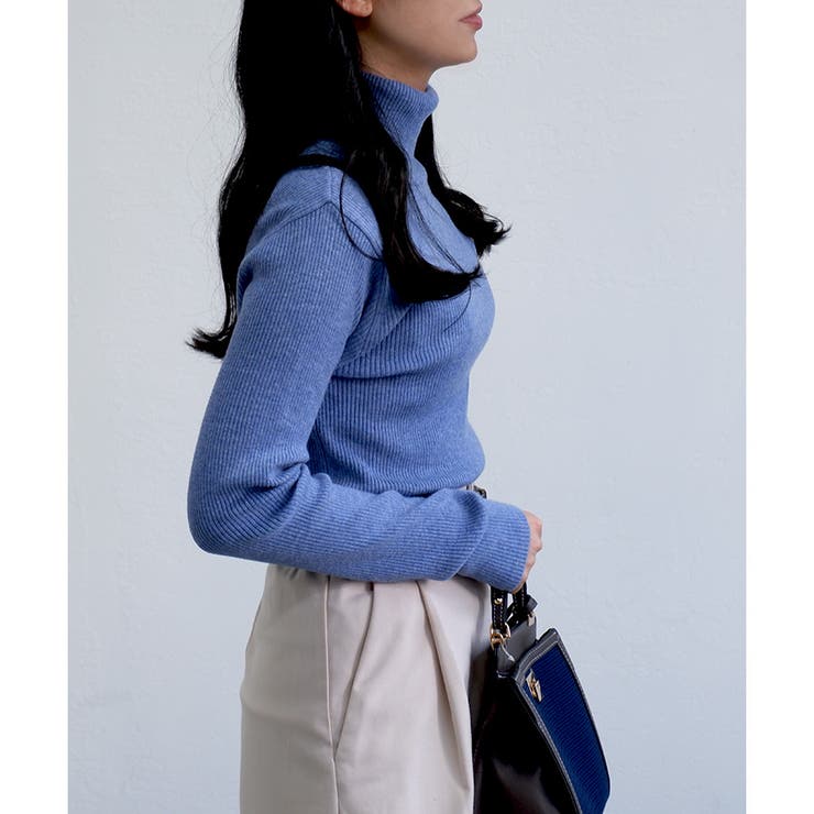 ■残りわずか■タートルネックリブニット | CLOTHY | 詳細画像29 