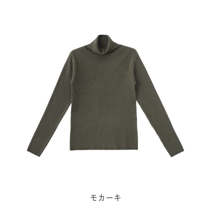 ■残りわずか■タートルネックリブニット | CLOTHY | 詳細画像7 