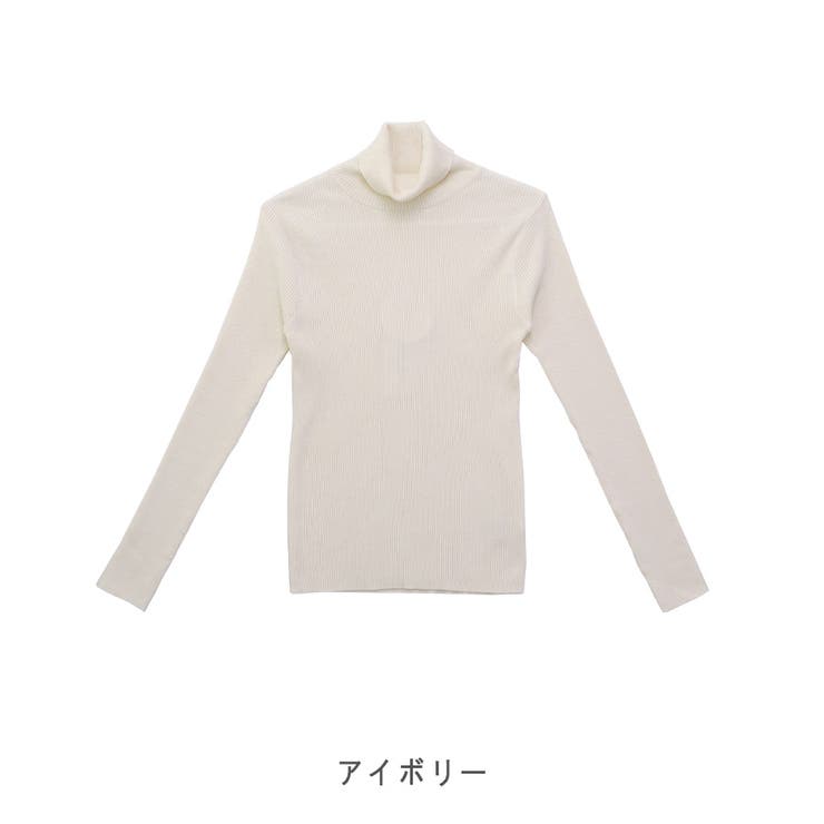 ■残りわずか■タートルネックリブニット | CLOTHY | 詳細画像9 