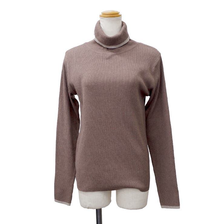 【2024AW新作】配色ラインリブニット | CLOTHY | 詳細画像14 