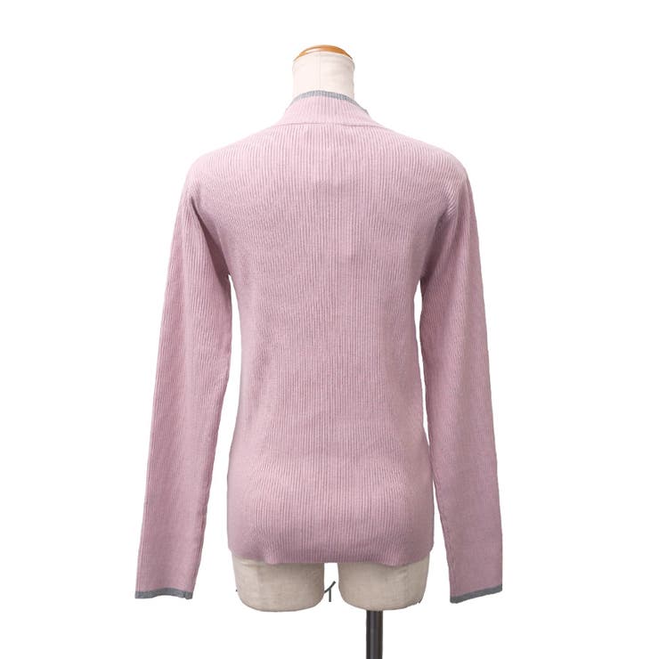 【2024AW新作】配色ラインリブニット | CLOTHY | 詳細画像19 