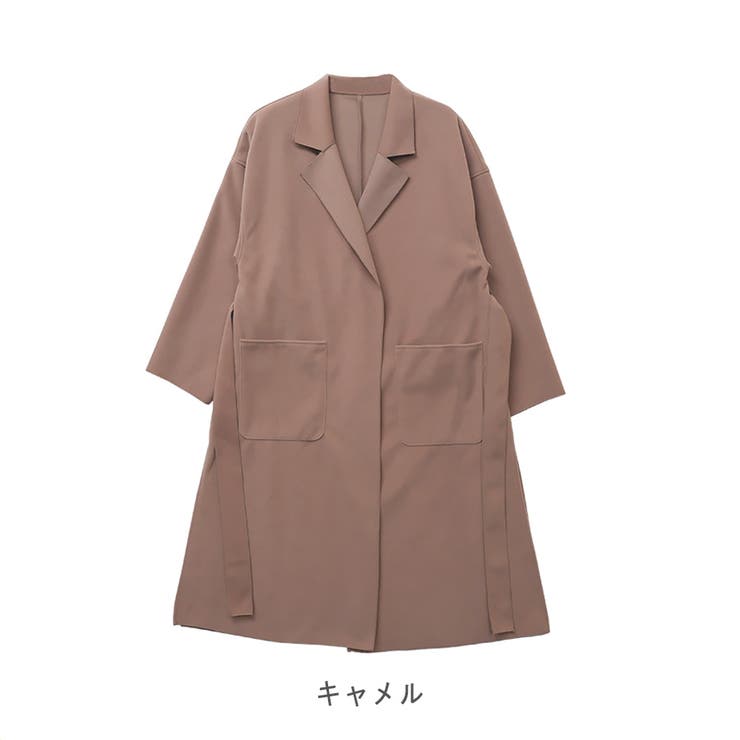 【SALE／37%OFF】 2024AW新作】ダブルフェイスエアリーコート[品番：LOSW0008929 ジャケット・アウター