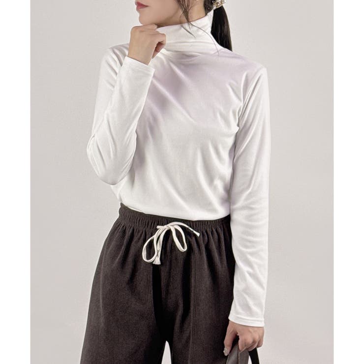 【2025AW新作】やみつきタッチ極暖起毛タートルインナー | CLOTHY | 詳細画像14 