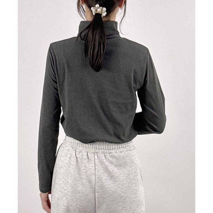 【2025AW新作】やみつきタッチ極暖起毛タートルインナー | CLOTHY | 詳細画像19 