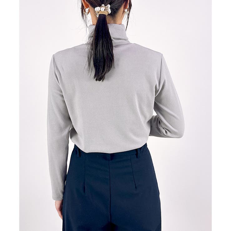 【2025AW新作】やみつきタッチ極暖起毛タートルインナー | CLOTHY | 詳細画像23 