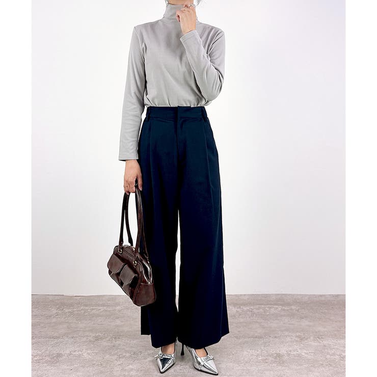 【2025AW新作】やみつきタッチ極暖起毛タートルインナー | CLOTHY | 詳細画像24 