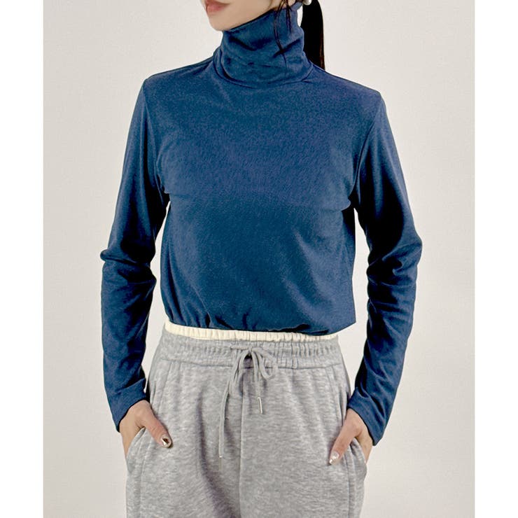 【2025AW新作】やみつきタッチ極暖起毛タートルインナー | CLOTHY | 詳細画像5 