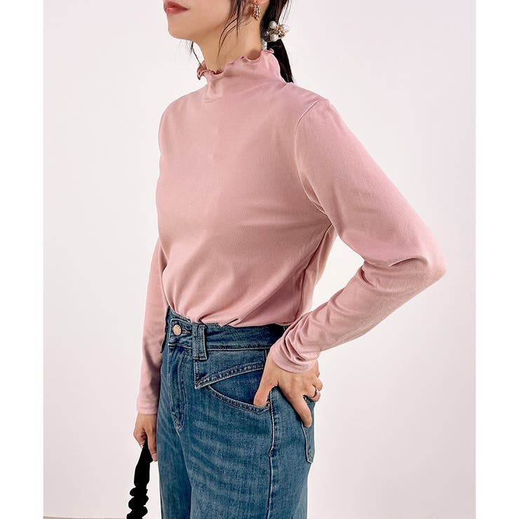 【2025AW新作】やみつきタッチ極暖起毛ハイネックインナー | CLOTHY | 詳細画像15 