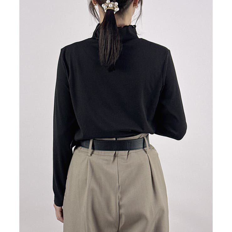 【2025AW新作】やみつきタッチ極暖起毛ハイネックインナー | CLOTHY | 詳細画像4 