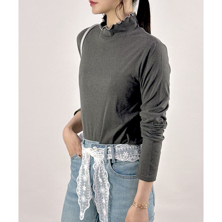 【2025AW新作】やみつきタッチ極暖起毛ハイネックインナー | CLOTHY | 詳細画像41 