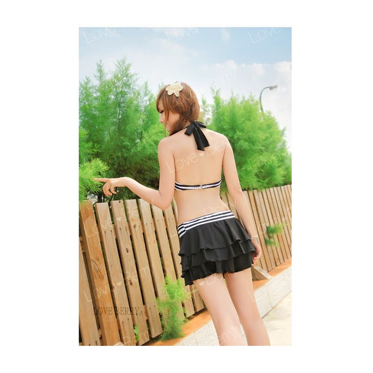 水着 3点セット トリコロールカラー | IRADOWL | 詳細画像12 