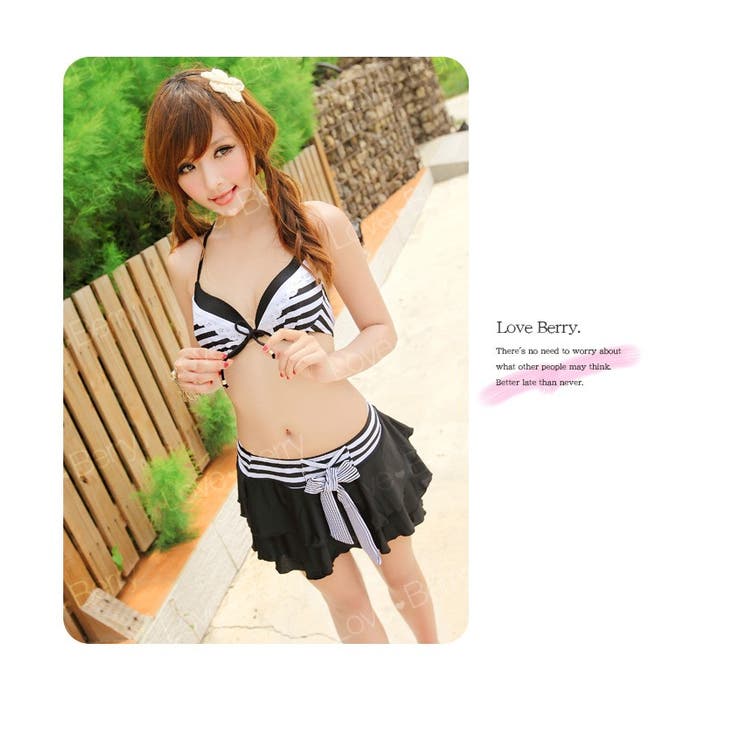 水着 3点セット トリコロールカラー | IRADOWL | 詳細画像13 