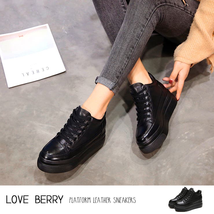 厚底スニーカー スニーカー レディース 品番 Zi Love Berry ラブベリー のレディース ファッション通販 Shoplist ショップリスト