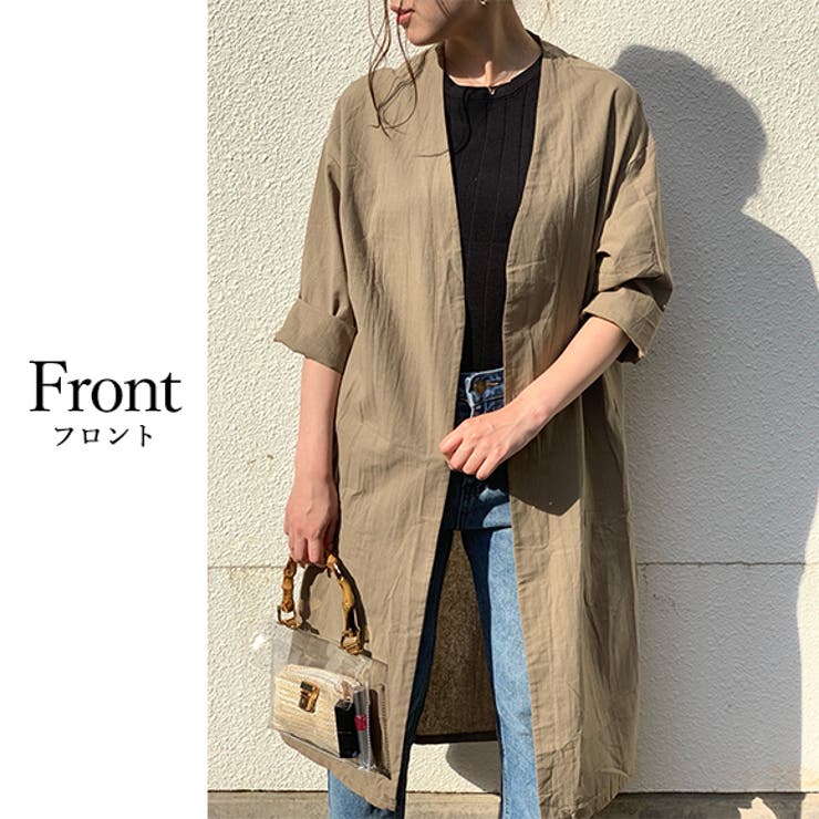 ロングシャツ レディース リネン[品番：ZI000003169]｜IRADOWL