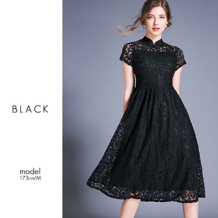 Ayla パーティードレス BLACK - スーツ・フォーマル・ドレス