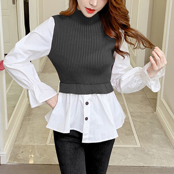 シャツ レディース レイヤードデザイン 品番 Zi Love Berry ラブベリー のレディースファッション 通販 Shoplist ショップリスト