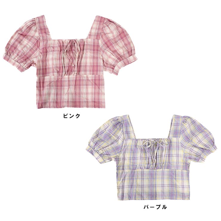 トップス レディース チェック柄トップス[品番：ZI000003419