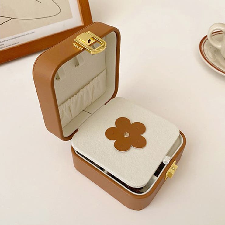 コンパクトジュエリーBOX ジュエリーボックス ボックス[品番