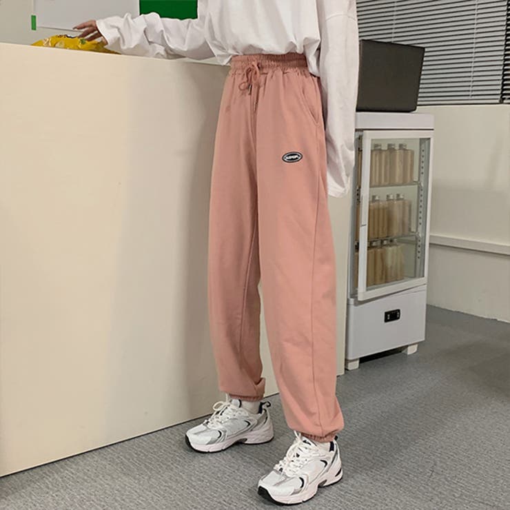 ナイロンストレッチワイドテーパードジョガーパンツ （その他