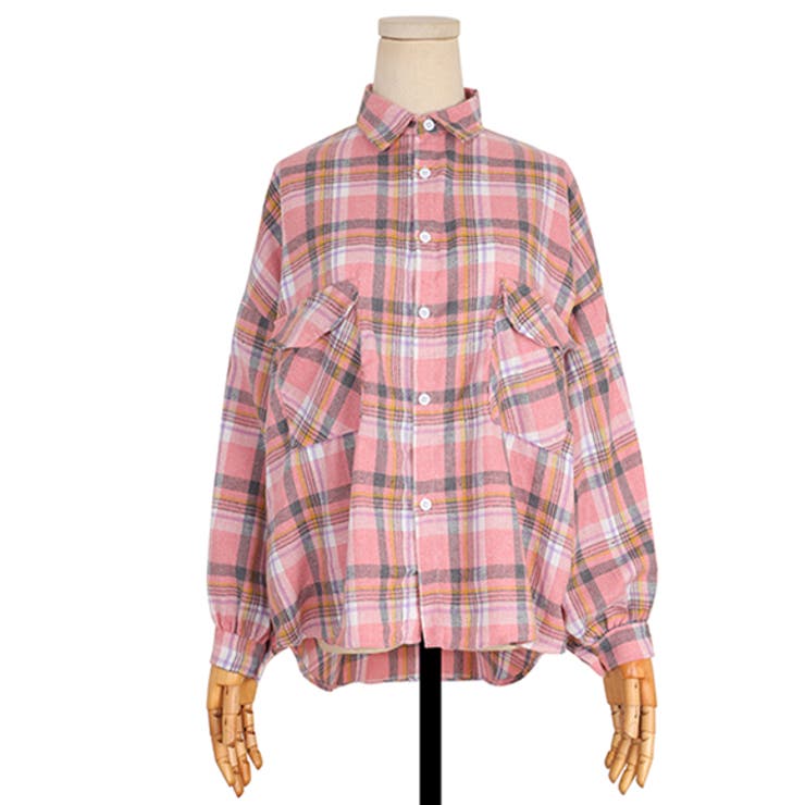 オーバーサイズチェックシャツ / Oversized Check Shirt