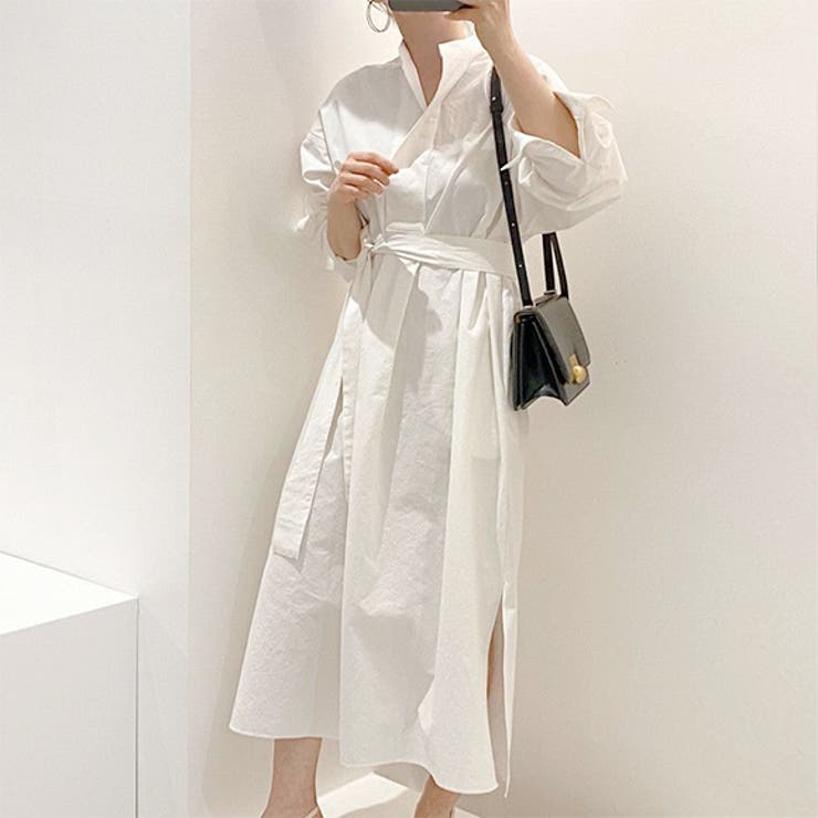 ウエストマークロングシャツワンピース リボン スカート 品番 Zi Love Berry ラブベリー のレディースファッション通販 Shoplist ショップリスト