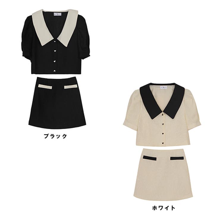 セットアップ 上下セット ミニスカート