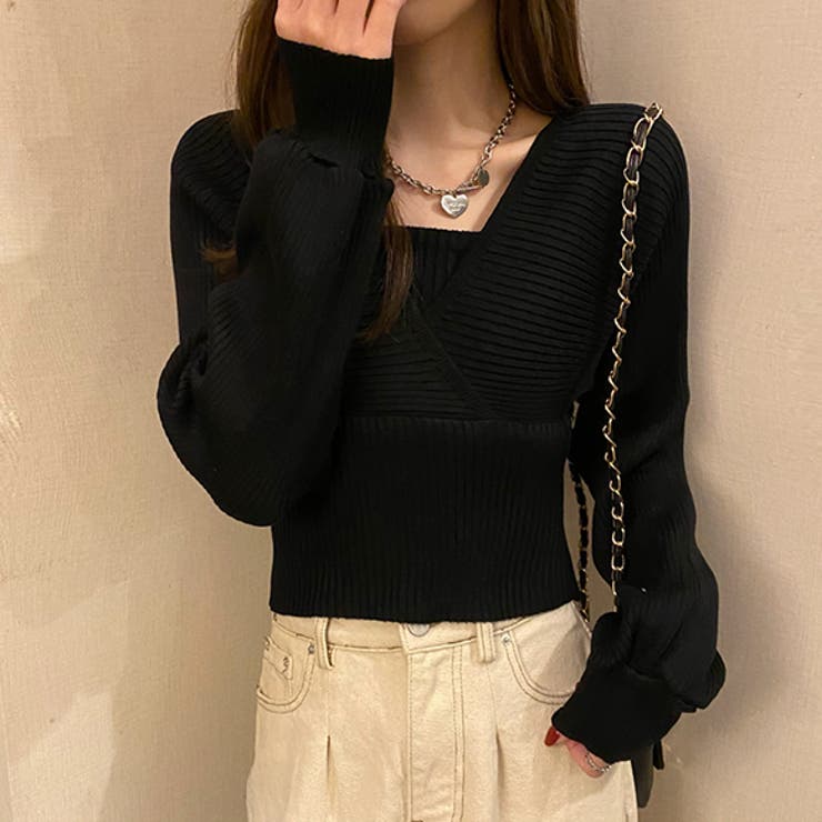 トップス ニット カシュクール[品番：ZI000008227]｜IRADOWL