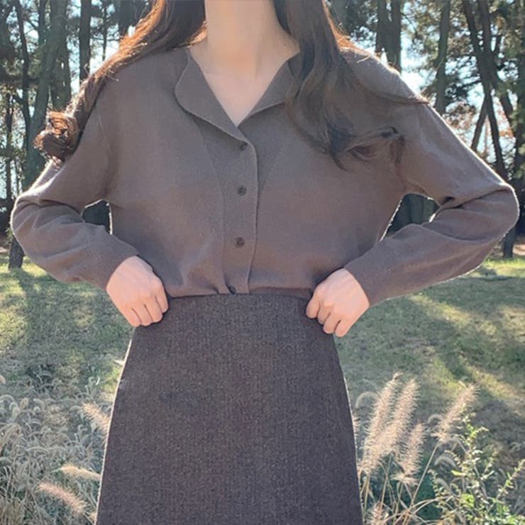 トップス ニット ニットシャツ 品番 Zi Iradowl アイラドール のレディース ファッション通販 Shoplist ショップリスト