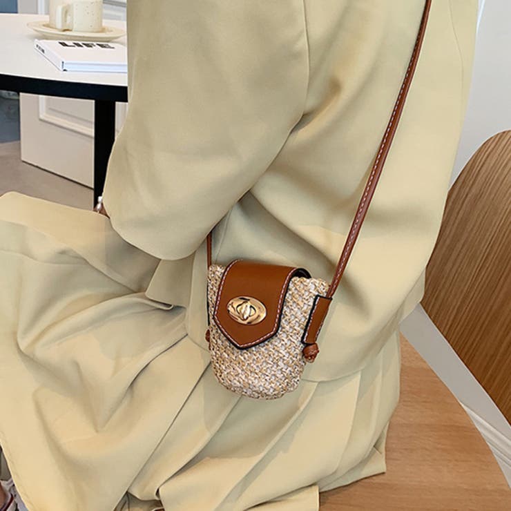 JILLSTUART★ロゼラパターンマイクロミニクロスバッグ 韓國Jillstuart Rosella Chilling Pattern Mini Shoulder Bag