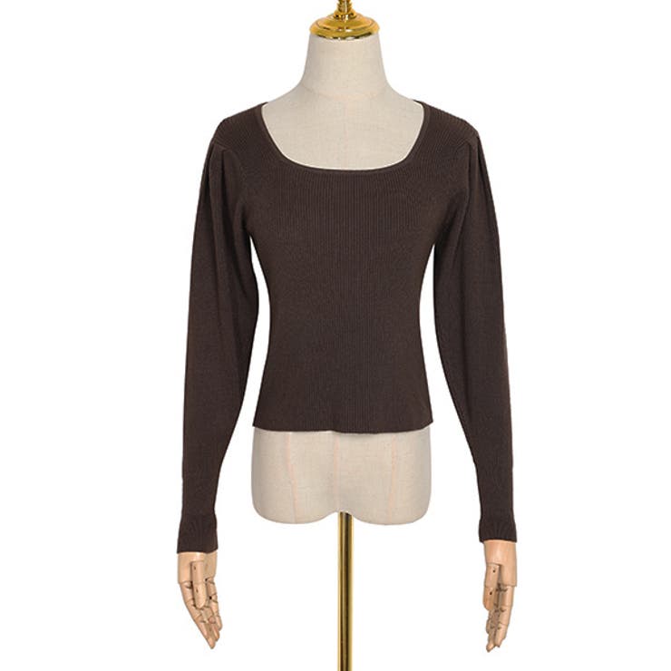 トップス スクエアネック タイト | IRADOWL | 詳細画像10 