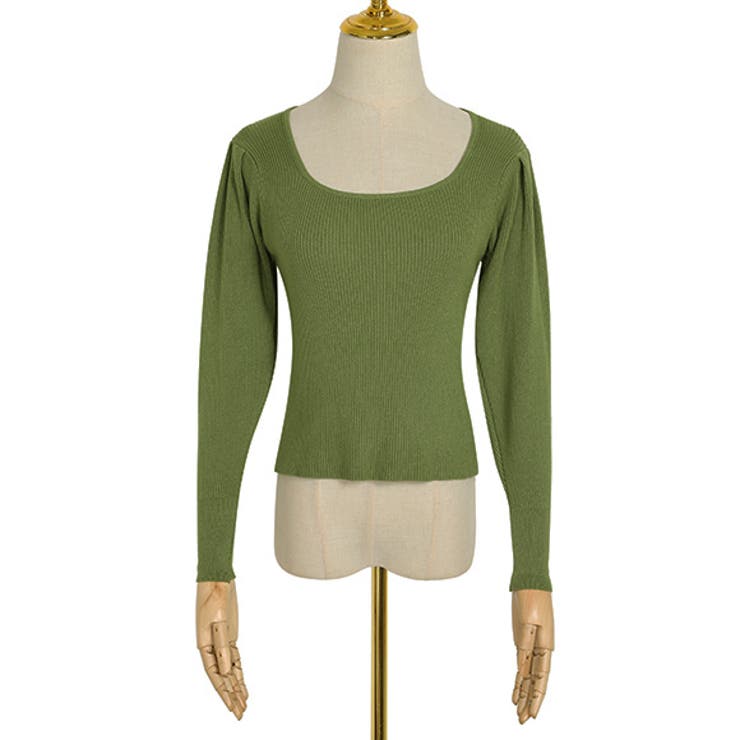 トップス スクエアネック タイト | IRADOWL | 詳細画像12 