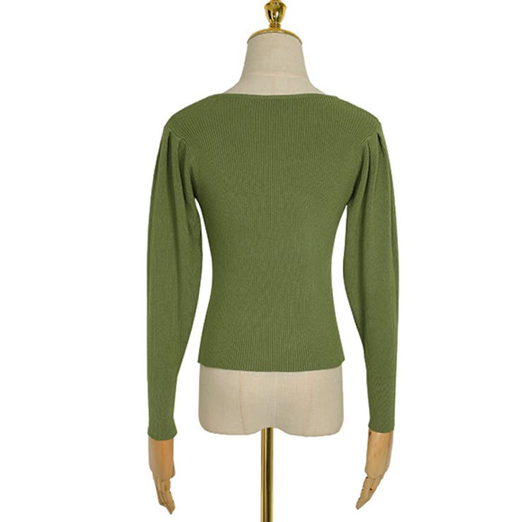 トップス スクエアネック タイト | IRADOWL | 詳細画像14 