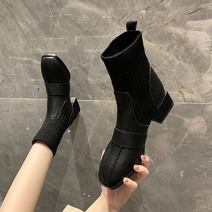 ブラック | シューズ ブーツ ショートブーツ | IRADOWL